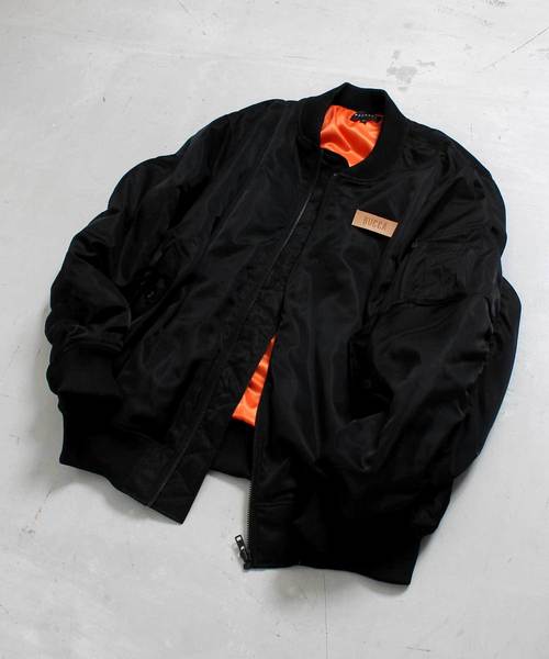 ブラック MA-1 SAINT Mxxxxxx MA-1 Jacket （Black） - Osaka / Kyoto, Ship