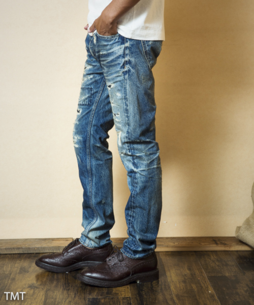 未着用 TMT ハンドペイント ペンキ テーラード JKT L 未着用 TMT ハンドペイント ペンキ テーラード JKT L