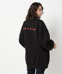 PUNYUS | バックロゴ切り替えスウェット(スウェット)