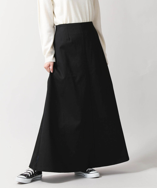WEGO（ウィゴー）の「DISPARK/サス付きロングスカート（スカート・レディース・ベージュ/ブラック・FREE）」の8枚目の写真