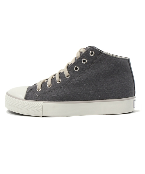 Language（ランゲージ）の「ミドルカット スニーカー（スニーカー・レディース・グレー系/アイボリー系/ネイビー系・SMALL/MEDIUM/LARGE/LL）」の10枚目の写真