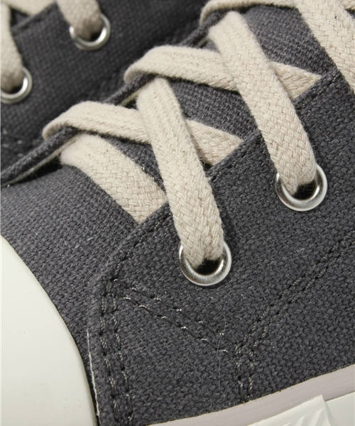 Language（ランゲージ）の「ミドルカット スニーカー（スニーカー・レディース・グレー系/アイボリー系/ネイビー系・SMALL/MEDIUM/LARGE/LL）」の6枚目の写真
