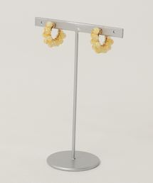 【marinaJEWELRY】multicolored quartz earring YEL