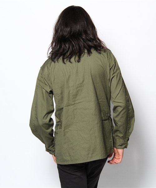 BEAMS（ビームス）の「BUZZ RICKSON'S / FATIGUE JACKET（ミリタリージャケット・メンズ・オリーブ・SMALL/MEDIUM）」の4枚目の写真