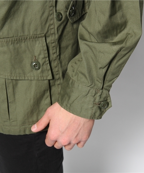 BEAMS（ビームス）の「BUZZ RICKSON'S / FATIGUE JACKET（ミリタリージャケット・メンズ・オリーブ・SMALL/MEDIUM）」の7枚目の写真