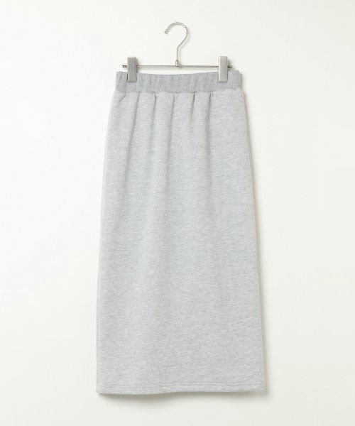 VENCEEXCHANGE(ヴァンスエクスチェンジ)の「裏毛タイトスカート (スカート・レディース・オフホワイト/ピンク/ブラック/グレー・M)」の4枚目の写真