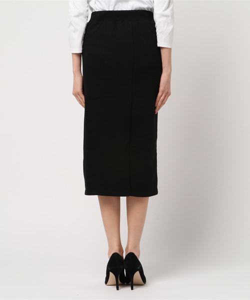 VENCEEXCHANGE(ヴァンスエクスチェンジ)の「裏毛タイトスカート (スカート・レディース・オフホワイト/ピンク/ブラック/グレー・M)」の6枚目の写真