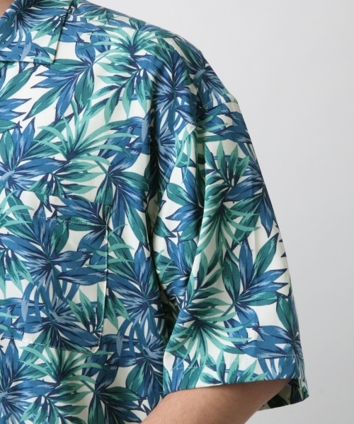 RAGEBLUE（レイジブルー）の「柄オープンカラーシャツ/795308（シャツ/ブラウス・メンズ・その他1/ワインレッド/ネイビー/ホワイト/ブルー系その他・LARGE/MEDIUM/SMALL）」の15枚目の写真