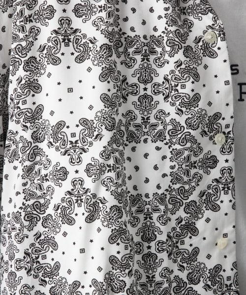 RAGEBLUE（レイジブルー）の「柄オープンカラーシャツ/795308（シャツ/ブラウス・メンズ・その他1/ワインレッド/ネイビー/ホワイト/ブルー系その他・LARGE/MEDIUM/SMALL）」の18枚目の写真