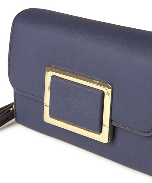 Andemiu（アンデミュウ）の「スクエアオサイフショルダーバッグ797356（ショルダーバッグ・レディース・ネイビー/オフホワイト/レッド・FREE）」の10枚目の写真