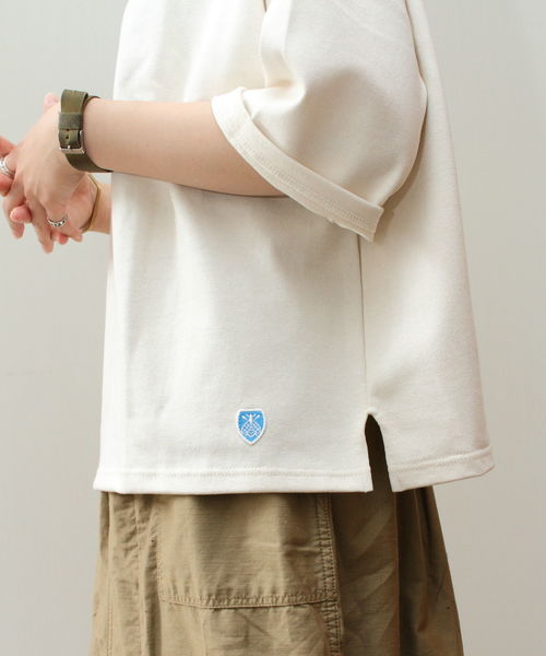 美品 オーシバル ドロップショルダーバスクシャツ セール】ORCIVAL/ オーシバル ドロップショルダーバスクシャツ