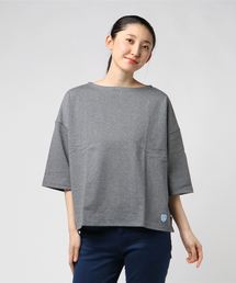 ORCIVAL/ オーシバル ドロップショルダーバスクシャツ #B429