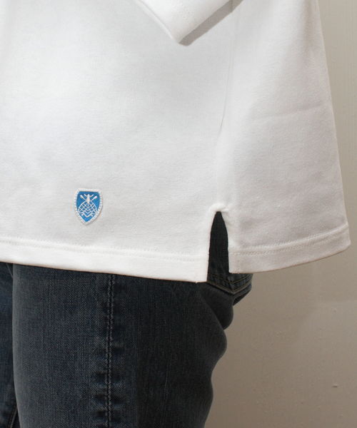 ORCIVAL（オーシバル）の「ORCIVAL/  オーシバル 　ドロップショルダーバスクシャツ #B429（Tシャツ/カットソー・レディース・ブラック/ネイビー/ナチュラル/グレー/ホワイト/ライトグレー/ベージュ/チャコールグレー・1）」の16枚目の写真