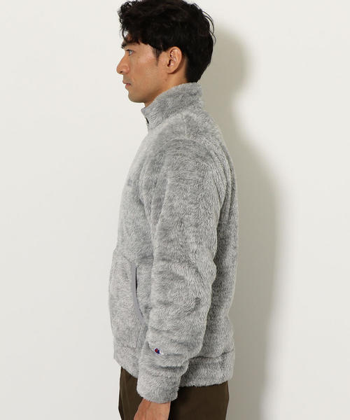 Champion（チャンピオン）の「【WEB限定】[チャンピオン]★★ Champion S/フリース ジップ ステン ジャケット / パーカー（ブルゾン・メンズ・ブラック/コバルトブルー/グレー・L/M/XL）」の9枚目の写真