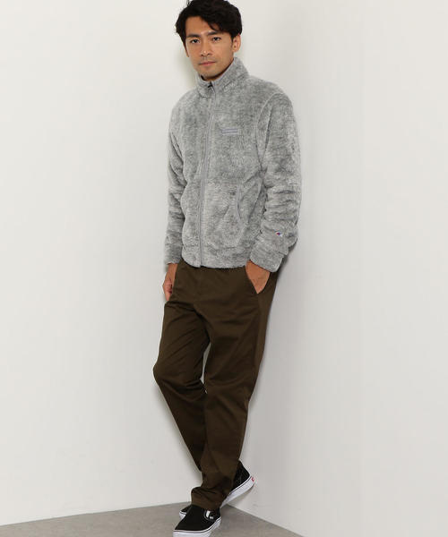 Champion（チャンピオン）の「【WEB限定】[チャンピオン]★★ Champion S/フリース ジップ ステン ジャケット / パーカー（ブルゾン・メンズ・ブラック/コバルトブルー/グレー・L/M/XL）」の8枚目の写真