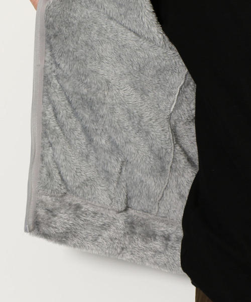 Champion（チャンピオン）の「【WEB限定】[チャンピオン]★★ Champion S/フリース ジップ ステン ジャケット / パーカー（ブルゾン・メンズ・ブラック/コバルトブルー/グレー・L/M/XL）」の5枚目の写真