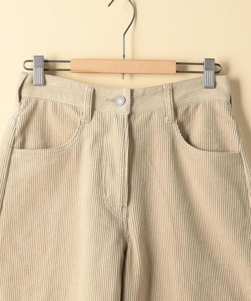 coen（コーエン）の「コーデュロイミディワイドパンツ（その他パンツ・レディース・ネイビー/ナチュラル・SMALL/MEDIUM/LARGE）」の12枚目の写真