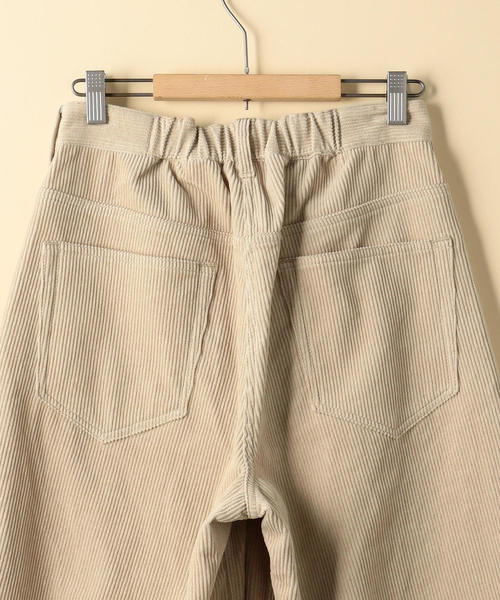 coen（コーエン）の「コーデュロイミディワイドパンツ（その他パンツ・レディース・ネイビー/ナチュラル・SMALL/MEDIUM/LARGE）」の9枚目の写真