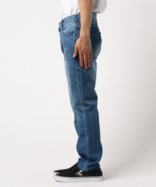 VENCEEXCHANGE（ヴァンスエクスチェンジ）の「CR プリントデニムパンツ（デニムパンツ・メンズ・ダークブルー・M/L）」の2枚目の写真