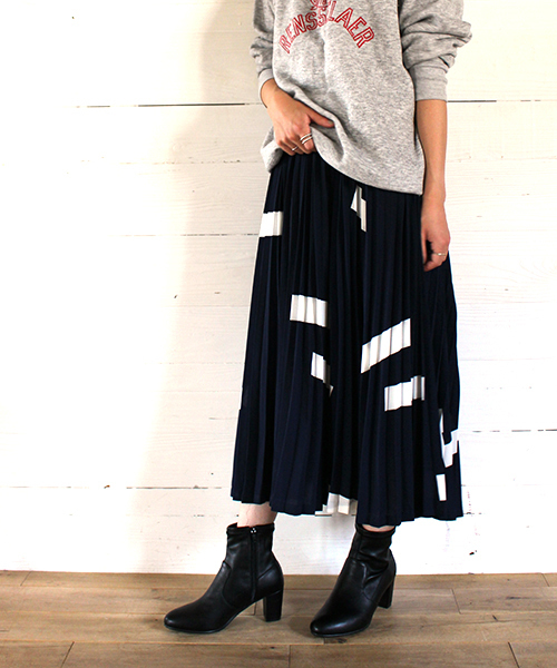 JELLY BEANS（ジェリービーンズ）の「ストレッチショートブーツ(141-7394)JELLY BEANS(ジェリービーンズ)（ブーツ・レディース・ダークブラウン/グリーン/ブラック/ブラック系その他・S/M/L/LL）」の15枚目の写真