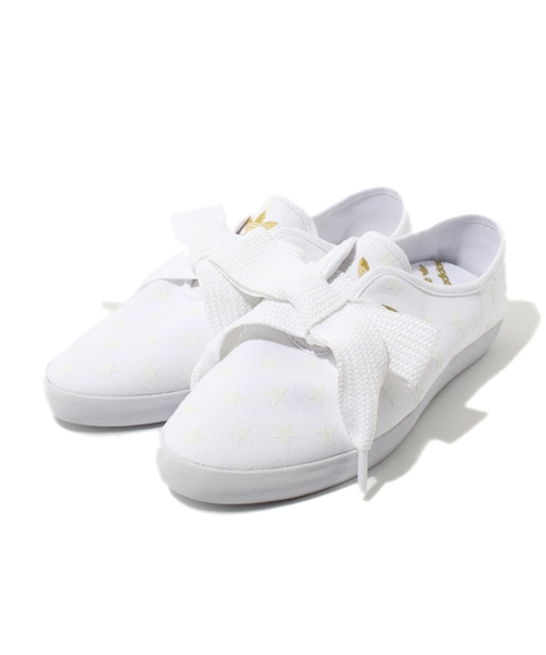 WHO'S WHO gallery（フーズフーギャラリー）の「【adidas】RELACE LOW（スニーカー・レディース・ブラック/ネイビー/ホワイト・23.5cm/24.5cm）」の2枚目の写真