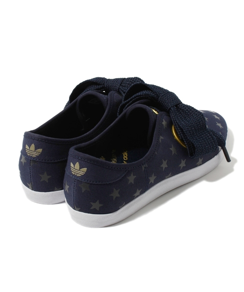 WHO'S WHO gallery（フーズフーギャラリー）の「【adidas】RELACE LOW（スニーカー・レディース・ブラック/ネイビー/ホワイト・23.5cm/24.5cm）」の13枚目の写真