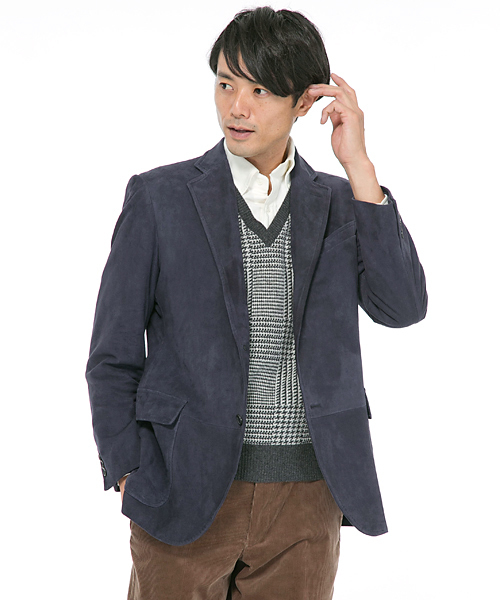 J.PRESS（ジェイプレス）の「ゴートスエードテーラードジャケット