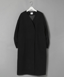 LOWRYS FARM | ノーカラーＬＧコート　812317(ノーカラーコート)