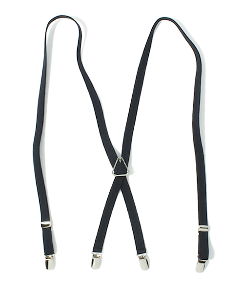 Another Edition（アナザーエディション）の「AE ホソサスペンダー（サスペンダー・レディース・ブラック/ネイビー・フリー）」の2枚目の写真