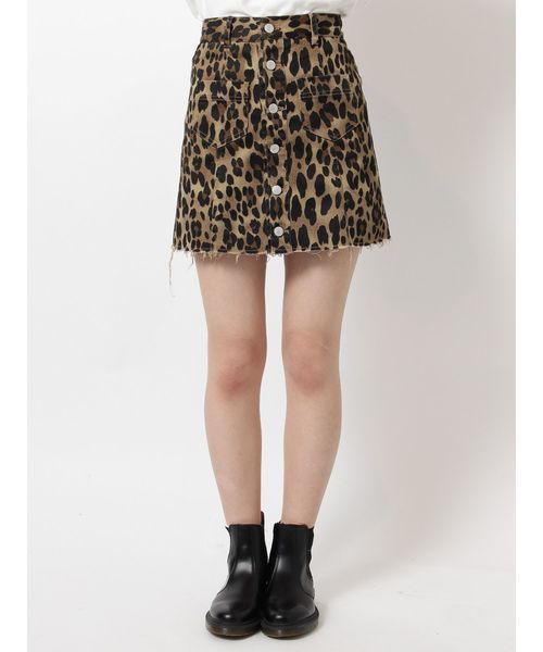 jouetie（ジュエティ）の「フロントボタンスカパン（その他パンツ・レディース・オレンジ/インディゴブルー/その他2/ブラック・MEDIUM）」の7枚目の写真