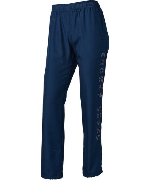 UNDER ARMOUR(アンダーアーマー)の「レディーストレーニングロングパンツ / ウーブンパンツ ワードマーク(その他パンツ・レディース・ブラック/グレー×ピンク/ネイビー/グレー系その他4/ブルー系その他4・SM/XL/LG/MD)」の7枚目の写真