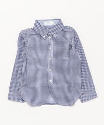[110-150]デニムボタンダウンシャツ