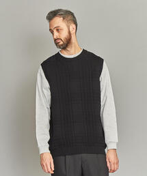 BEAUTY&YOUTH UNITED ARROWS | BY リンクス チェック コットン ベスト(ベスト)