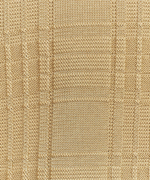 BEAUTY&YOUTH UNITED ARROWS（ビューティーアンドユースユナイテッドアローズ）の「BY リンクス チェック コットン ベスト（ベスト・メンズ・ベージュ/ブラック・MEDIUM/SMALL/LARGE）」の6枚目の写真