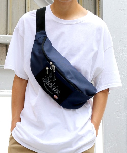 Dickies(ディッキーズ)の「Dickies/ディッキーズ ロゴ メッシュポケット ウエストバッグ/レジャーバッグ(ボディバッグ/ウエストポーチ・メンズ・ブラック/ブラック×ゴールド/ネイビー/ブラック系その他/ブラック系その他2/ブラック系その他5/ブラック系その他4/ブラック系その他3・FREE)」の22枚目の写真