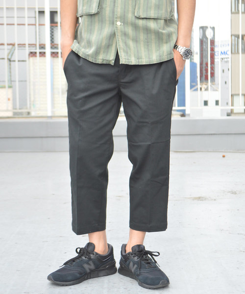 Dickies(ディッキーズ)の「Dickies/ ディッキーズ TCツイルストレッチクロップドパンツ(その他パンツ・メンズ・ブラック/ベージュ/ネイビー/オリーブ・32inch/30inch/28inch/34inch/36inch)」の2枚目の写真