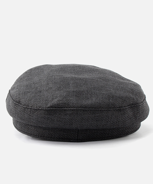 AZUL by moussy（アズールバイマウジー）の「EASY PAPER CASQUETTE/イージーペーパーキャスケット（キャスケット・レディース・ベージュ/ブラック・FREE）」の12枚目の写真