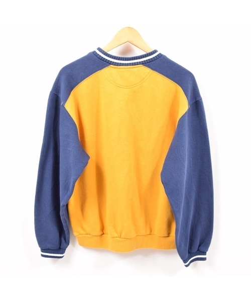 古着NIKE トレーナー　スモールロゴ　イエロー　XL 古着NIKE トレーナー スモールロゴ イエロー XL