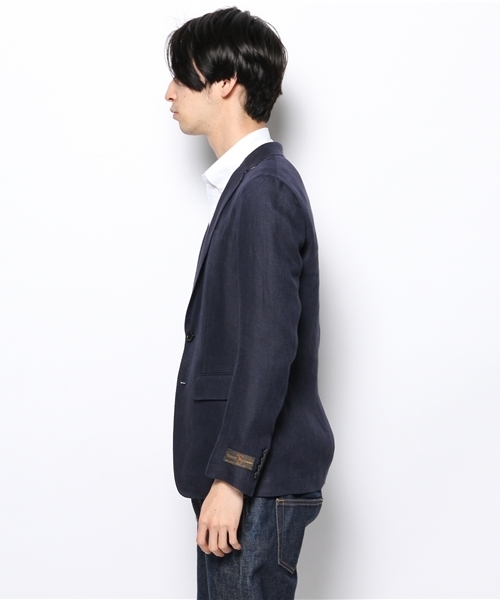 NANO universe(ナノユニバース)の「SONDRIO PIANOSA JK(テーラードジャケット・メンズ・ネイビー・44/46/48)」の3枚目の写真