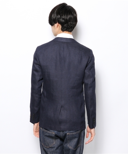 NANO universe(ナノユニバース)の「SONDRIO PIANOSA JK(テーラードジャケット・メンズ・ネイビー・44/46/48)」の4枚目の写真