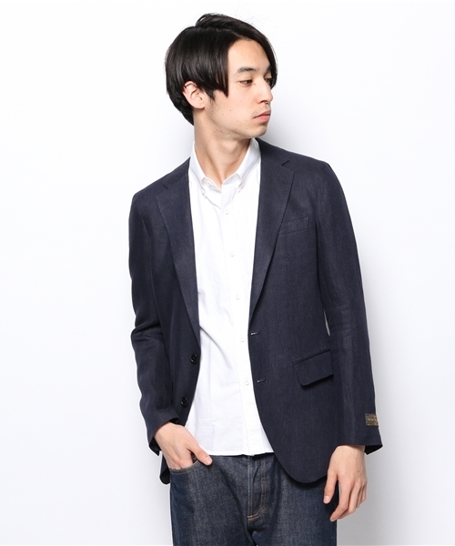 NANO universe(ナノユニバース)の「SONDRIO PIANOSA JK(テーラードジャケット・メンズ・ネイビー・44/46/48)」の5枚目の写真