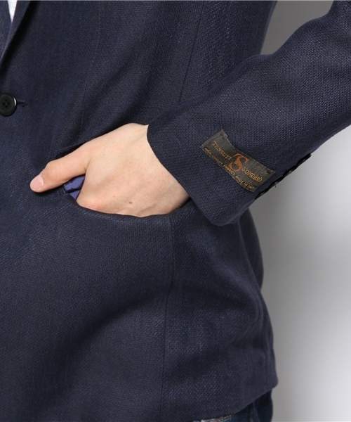 NANO universe(ナノユニバース)の「SONDRIO PIANOSA JK(テーラードジャケット・メンズ・ネイビー・44/46/48)」の7枚目の写真