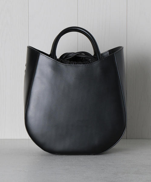 ORSETTO（オルセット）の「＜ORSETTO＞LETHER TOTE BAG/バッグ（トートバッグ・レディース・ブラック・FREE）」の10枚目の写真