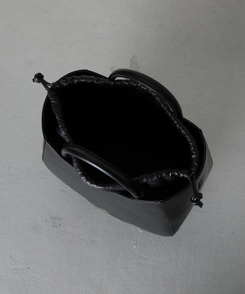 ORSETTO（オルセット）の「＜ORSETTO＞LETHER TOTE BAG/バッグ（トートバッグ・レディース・ブラック・FREE）」の6枚目の写真