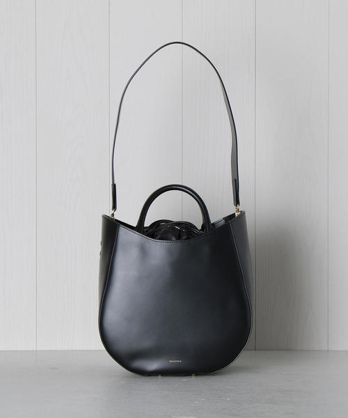 ORSETTO（オルセット）の「＜ORSETTO＞LETHER TOTE BAG/バッグ（トートバッグ・レディース・ブラック・FREE）」の5枚目の写真