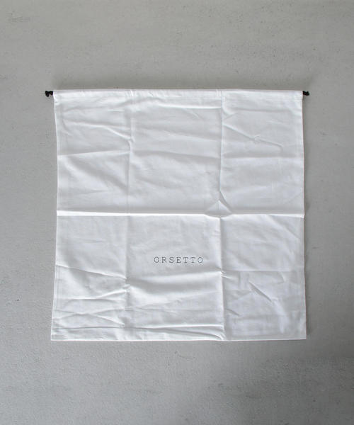 ORSETTO（オルセット）の「＜ORSETTO＞LETHER TOTE BAG/バッグ（トートバッグ・レディース・ブラック・FREE）」の2枚目の写真