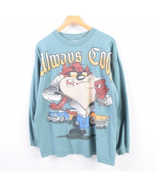 ブランド古着】キャラクタープリントロングTシャツ ロンT（T