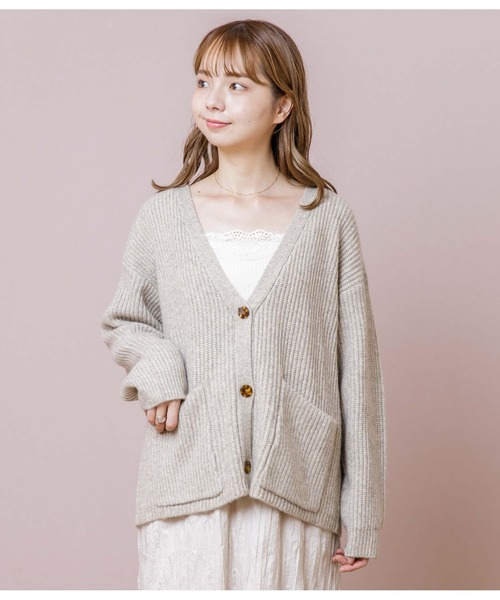 flower（フラワー）の「ゴージャスレースキャミ（キャミソール・レディース・ベージュ/ピンク/アイボリー/ブラウン/グレー/ブラック・FREE）」の14枚目の写真