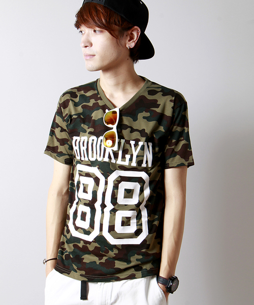 WEGO（ウィゴー）の「WEGO/カモフラTシャツ（Tシャツ/カットソー・メンズ・その他1/その他2/その他3・LARGE/MEDIUM）」の2枚目の写真