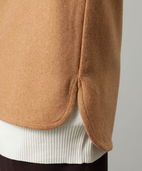 JUNRED（ジュンレッド）の「【WEB限定アイテム】ビッグCPOシャツ（シャツ/ブラウス・メンズ・ベージュ/ブラック・M/L）」の19枚目の写真